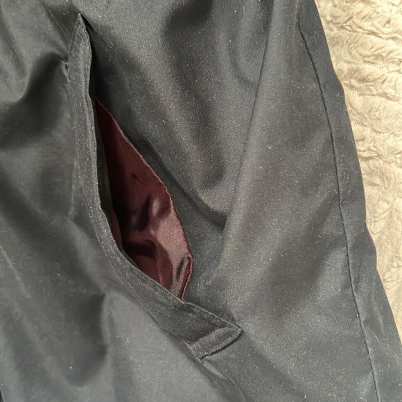 Talbots coat jacket with hood in black Size 8P - Picture 12 of 16